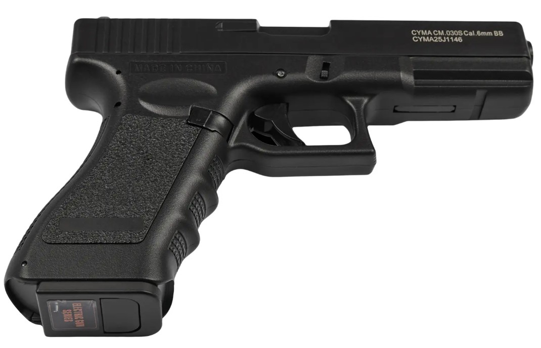 Страйкбольный пистолет CYMA Glock 18C AEP 6 мм MOSFET Фото 2